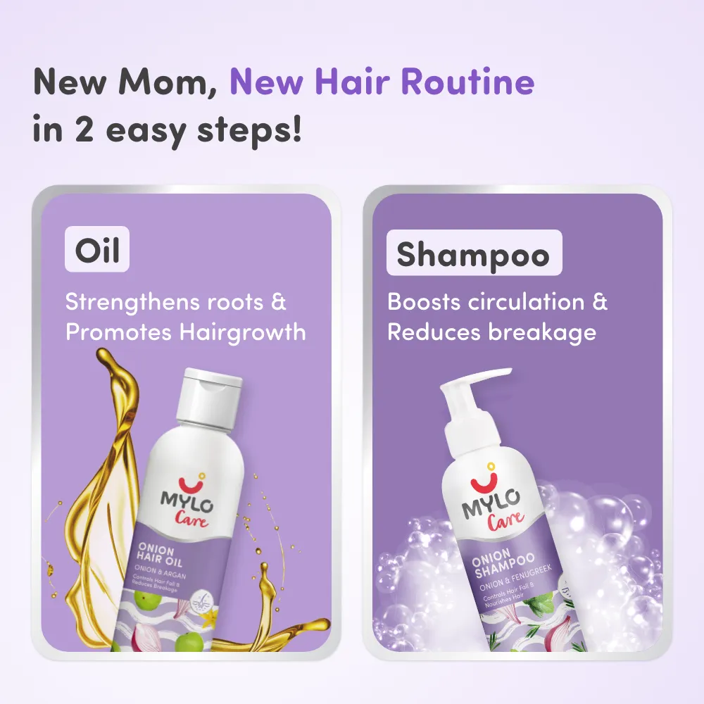  Anti hairfall combo onion oil and Onion Shampoo 200 ml each module 6