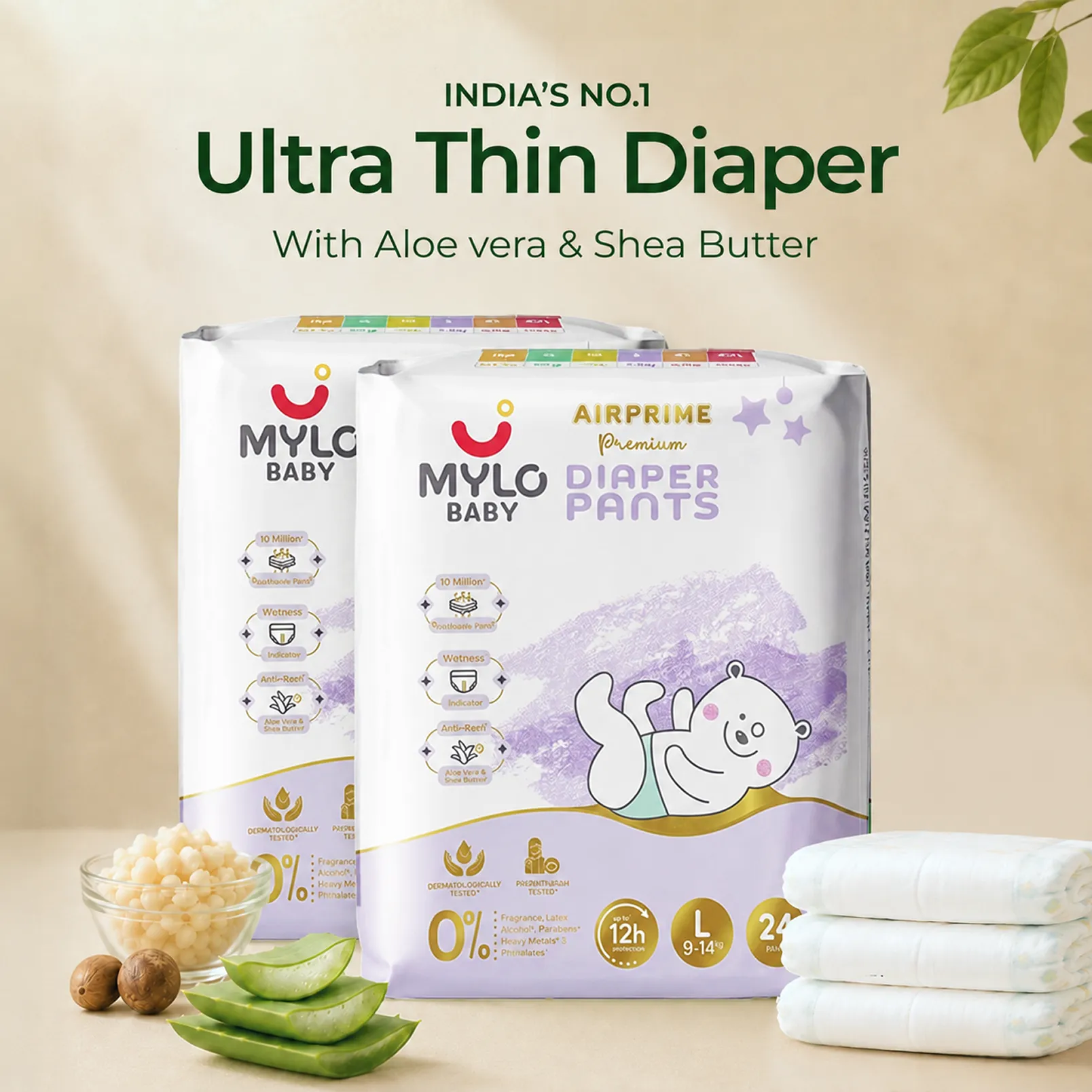 48 Airprime™ Diapers