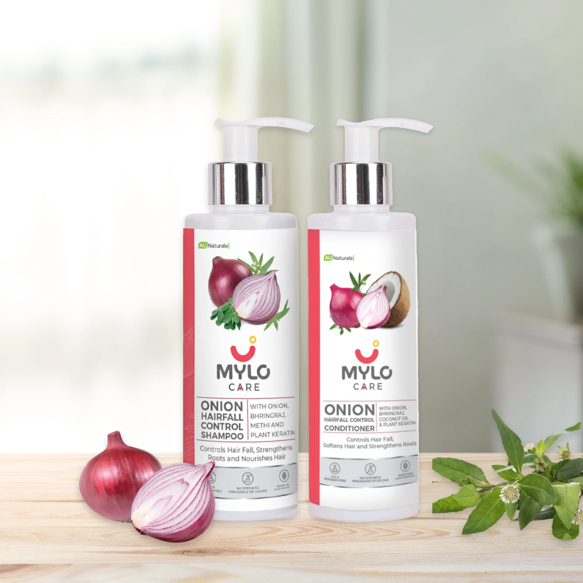 Onion Hair Growth Revival Kit - Shampoo (200 ml) & Conditioner (200 ml)