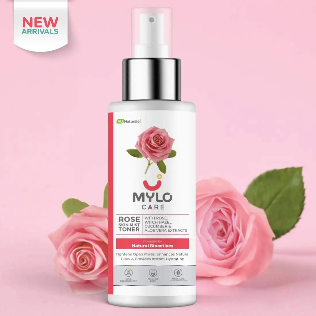 Mylo Rose Skin Mist Toner (200 ml)