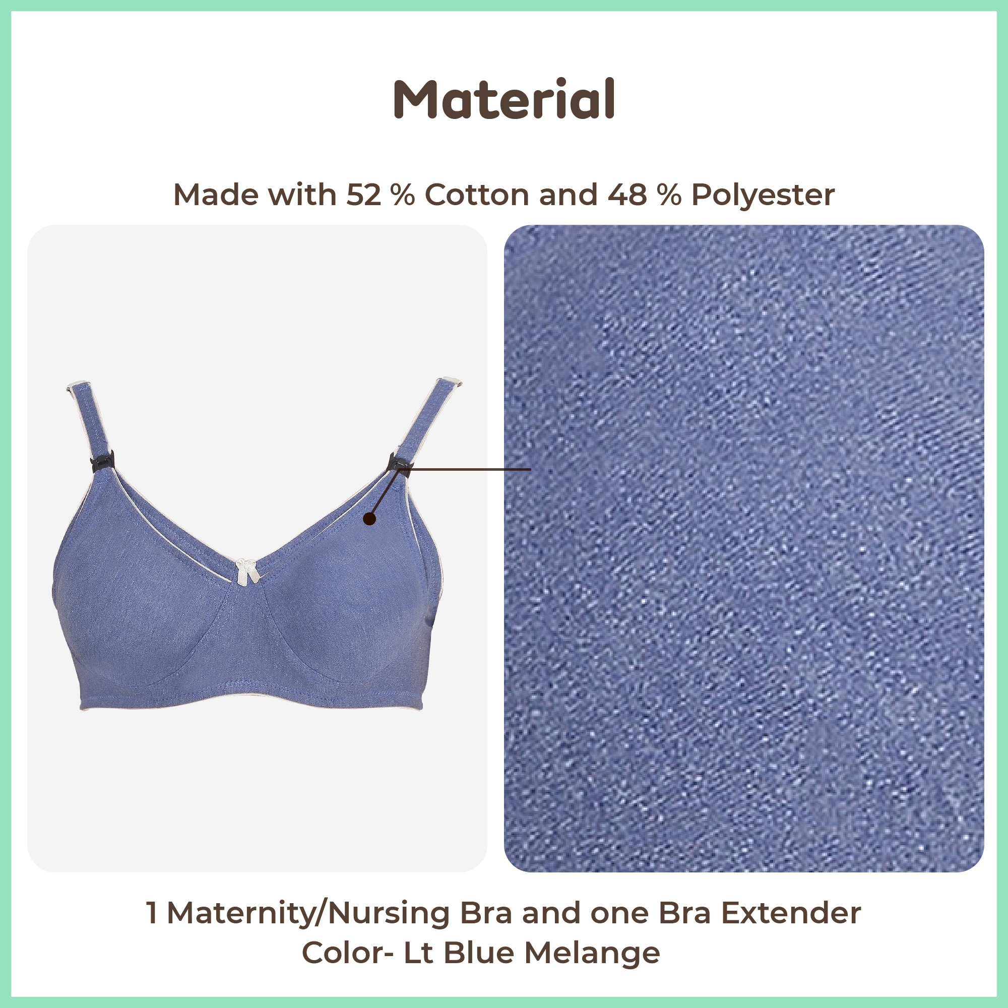 bra extender blue