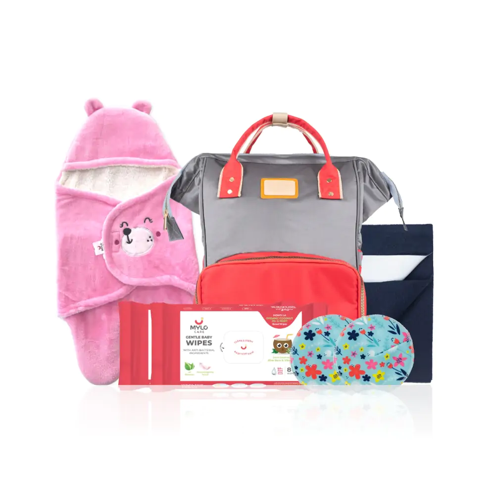 Mylo Hospital Bag Essentials Kit - New Mom and Baby Delivery Care Pack