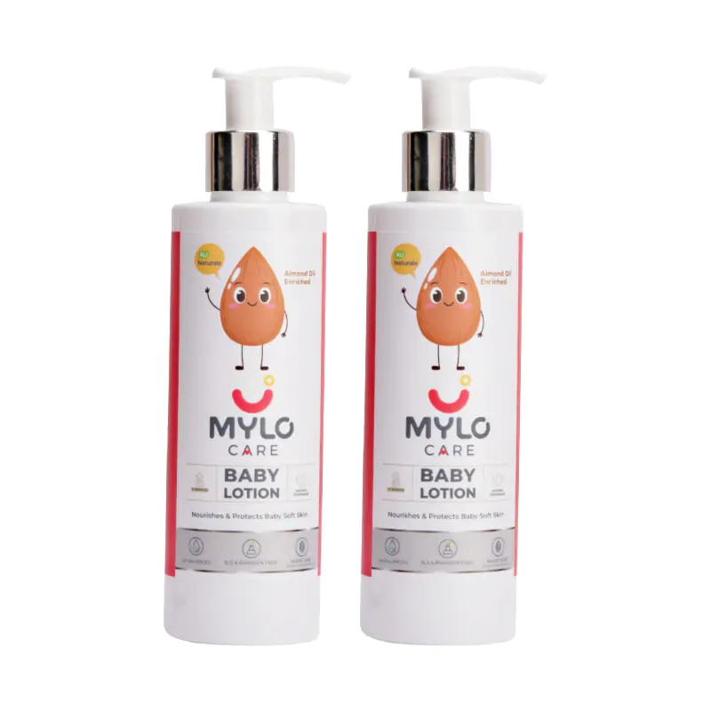 Mylo Care Baby Lotion- Pack of 2 (200 ml) 