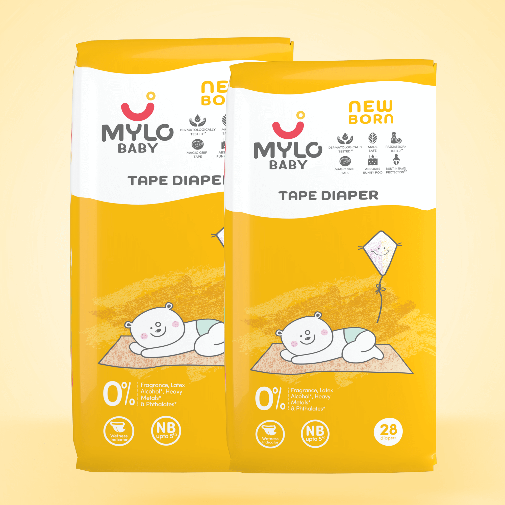 MYLO Baby Diaper Pants, Super Absorbent with Aloe Vera, Leak Proof, Anti  Rash - S - Buy 42 MYLO Pant Diapers for babies weighing < 8 Kg