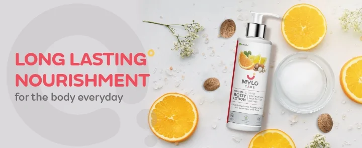 Vitamin C Body Lotion | Provides Deep Moisturization | Evens Out Skin Tone | Nourishes & Soothes Irritated Skin - 275 ml about banner