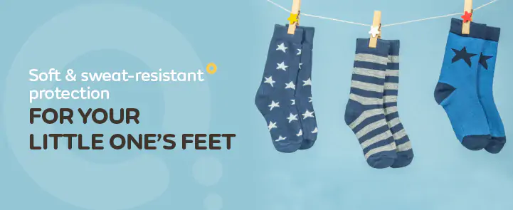 Dark Nights small Socks Soft  and  sweat resistant protection for your little ones feet