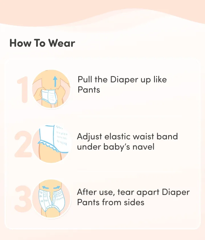 Diaper pants XL