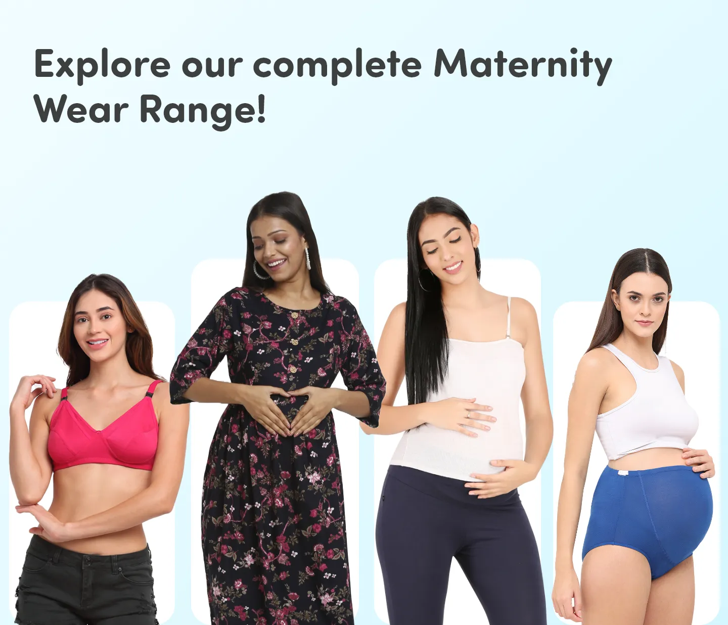 Pre & Post Maternity /Nursing Maxi Dress with both sides Zipper for Easy Feeding – Garden Flowers -Navy –M