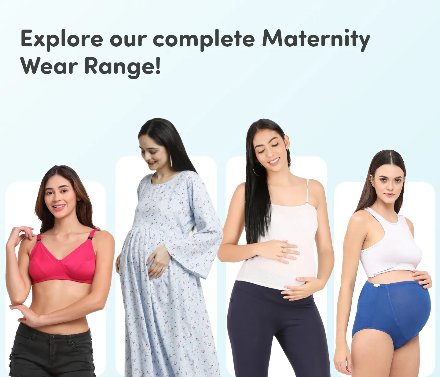 Pre & Post Maternity /Nursing Maxi Dress with both sides Zipper for Easy Feeding – Blue Ditsy Daisy –XXL