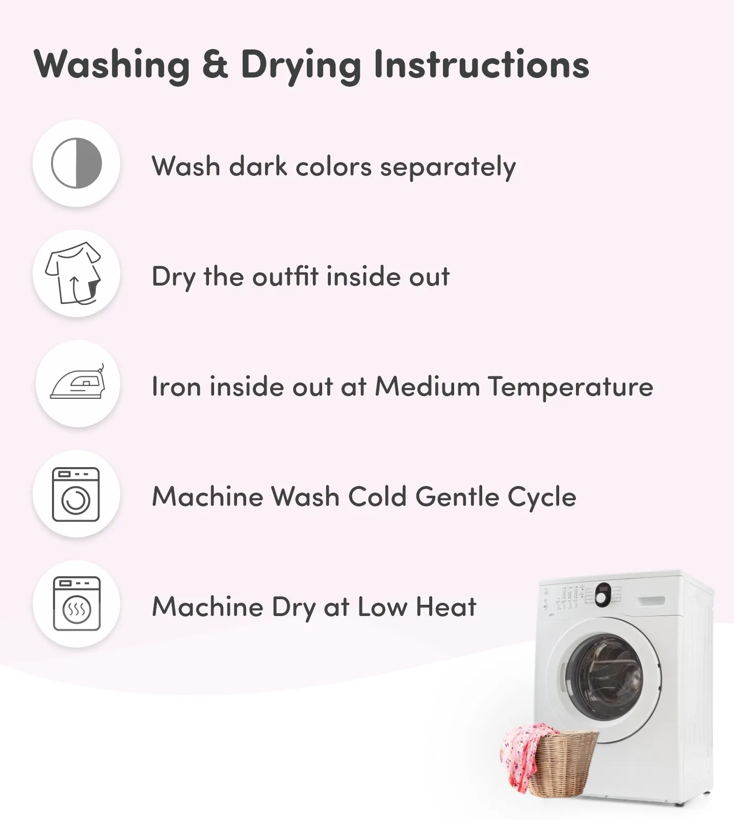 Pre & Post Maternity /Nursing Maxi Dress with both sides Zipper for Easy Feeding – Pink Ditsy Daisy –M 