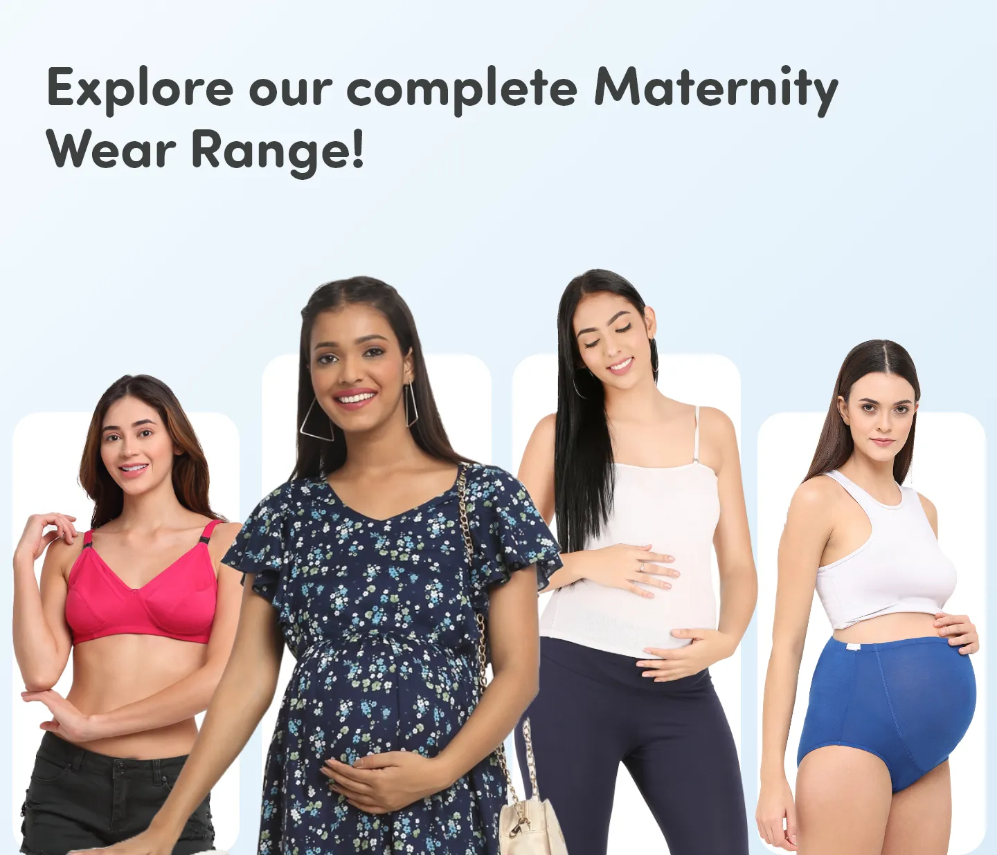 Pre & Post Maternity /Nursing Midi Dress with both sides Zipper for Easy Feeding – Floral - Navy - L