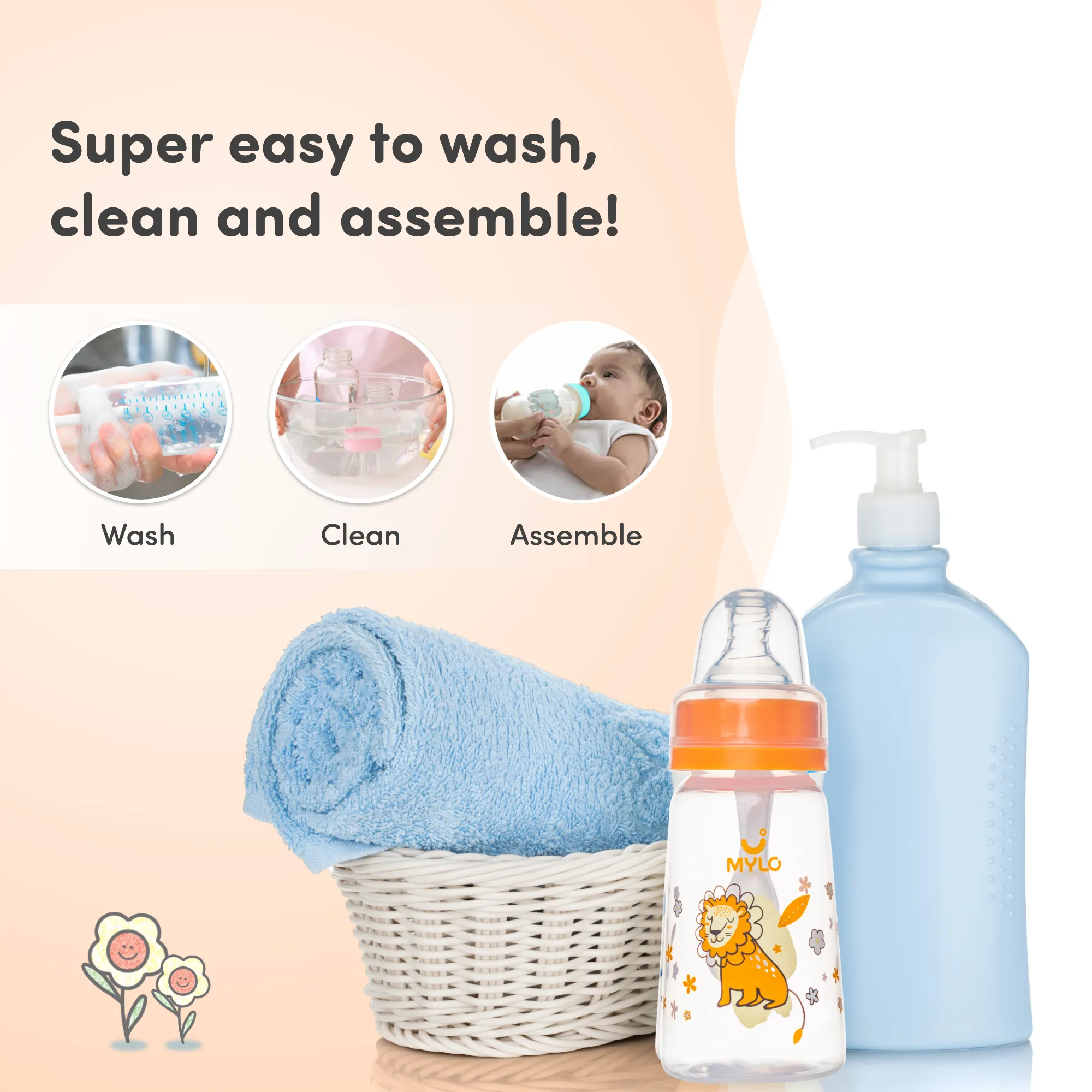 Cleaning 101: How to Wash Baby Bottles
