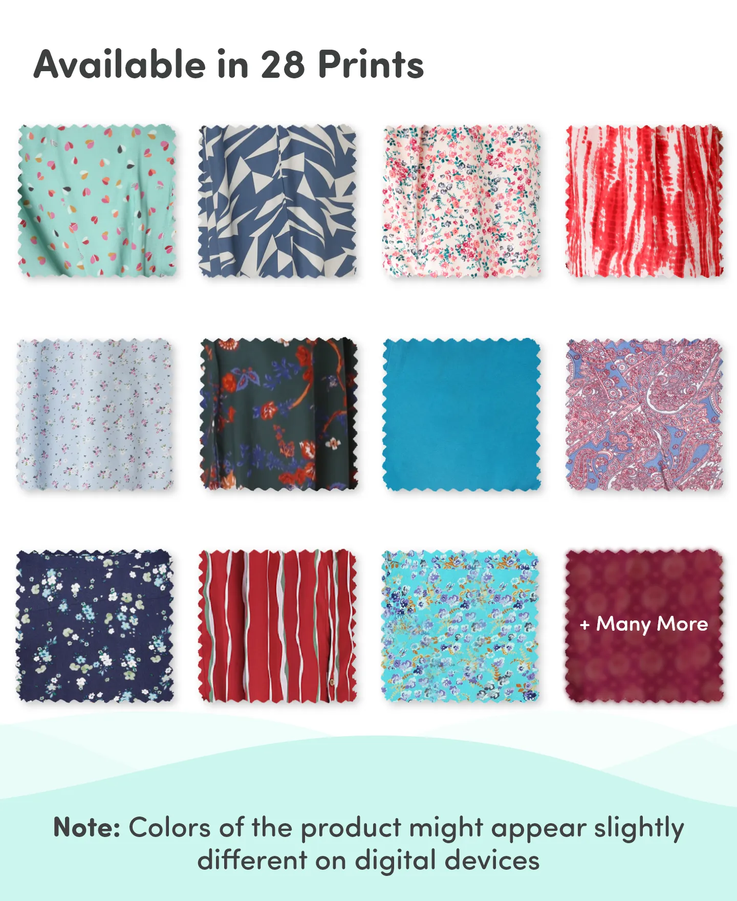 Pre & Post Maternity Maxi Length Nighty with Zipper at both sides for Easy Feeding - Little Hearts - Sea Green - XL