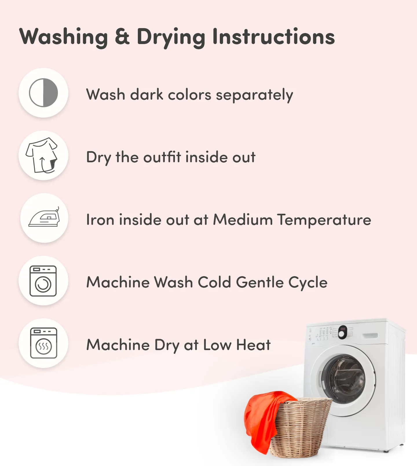 Pre & Post Maternity /Nursing Ruffle collared Solid Midi Dress with both sides Zipper for Easy Feeding – Solid - Peach-M