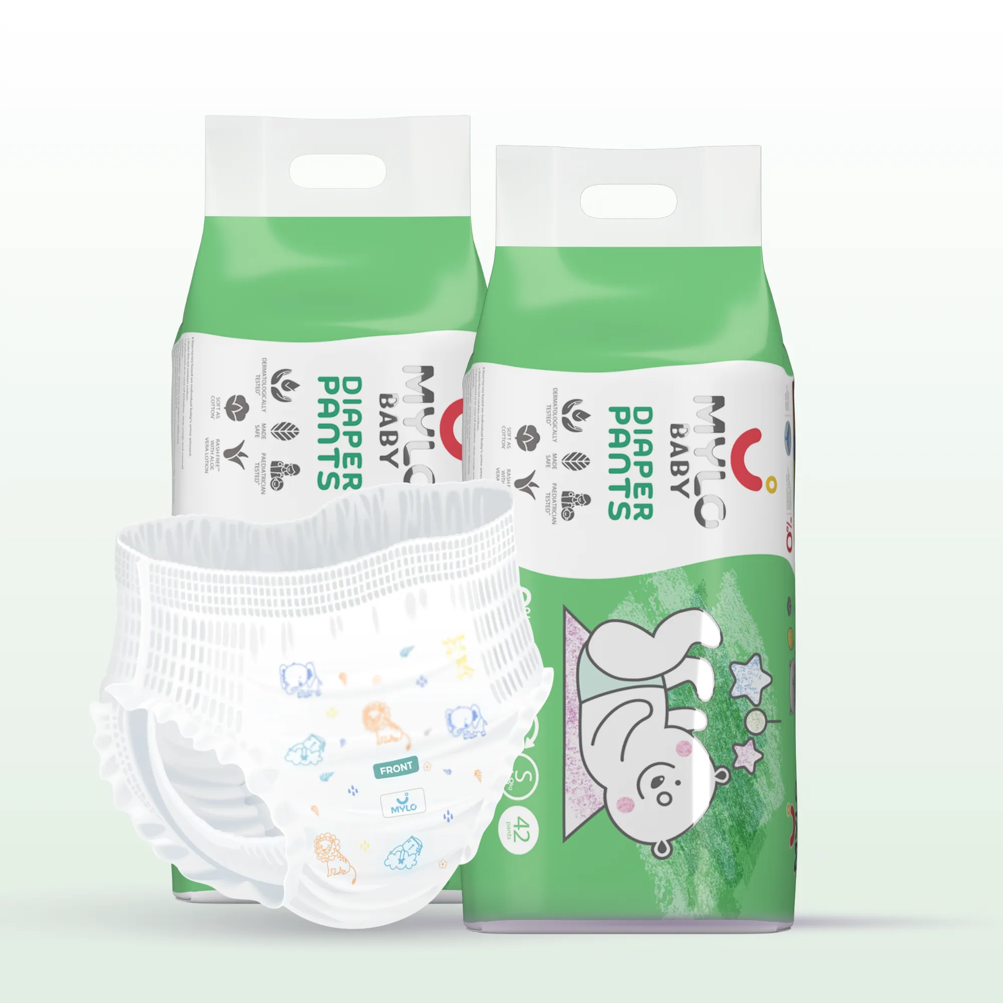 Buy R FOR RABBIT FEATHER DIAPER PANTS SIZE SMALL FOR BABY OF 5-9 KGS (PACK  OF 48) Online & Get Upto 60% OFF at PharmEasy