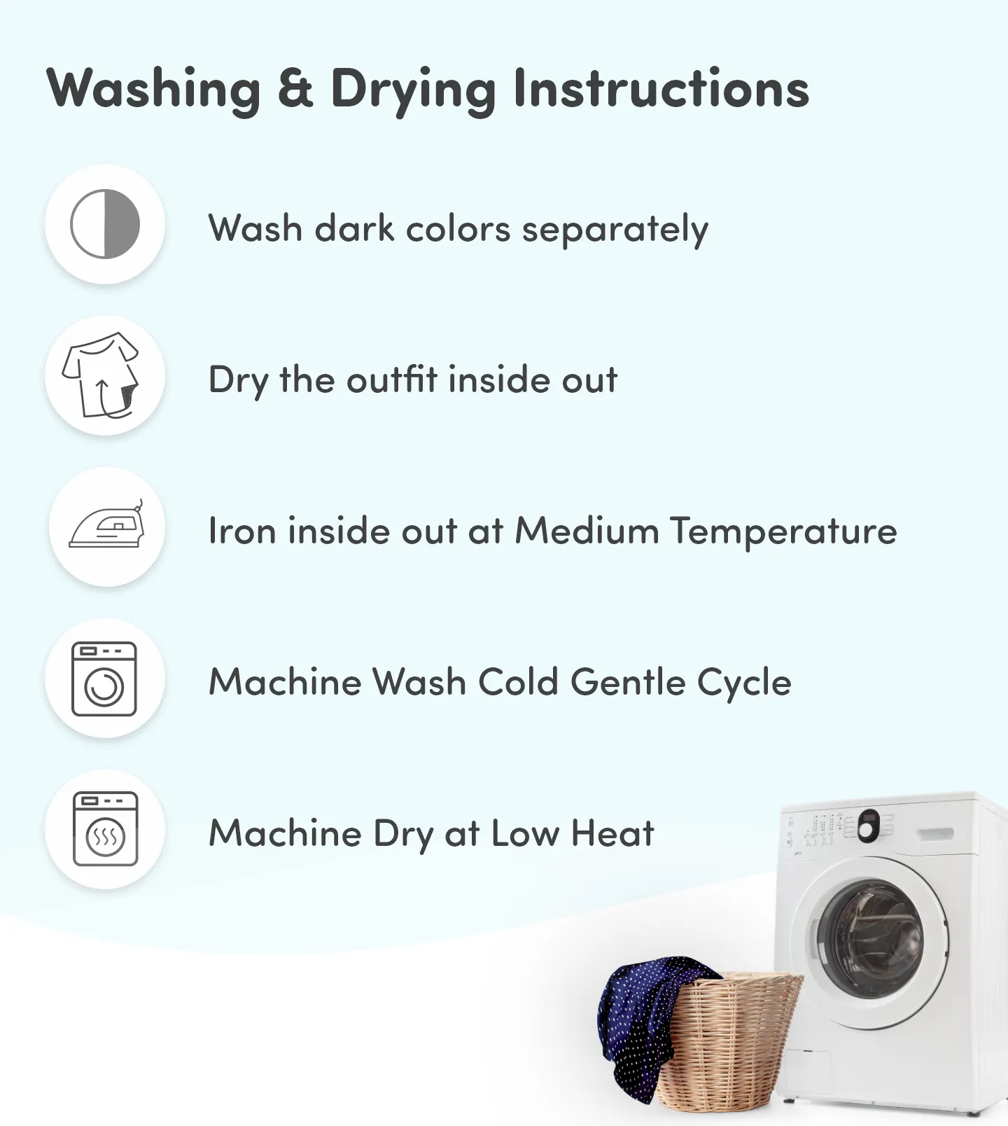 Pre & Post Maternity/Nursing Knee Length Dress with Zippers at both sides for Easy Feeding- Blue - Polka Dots-L 