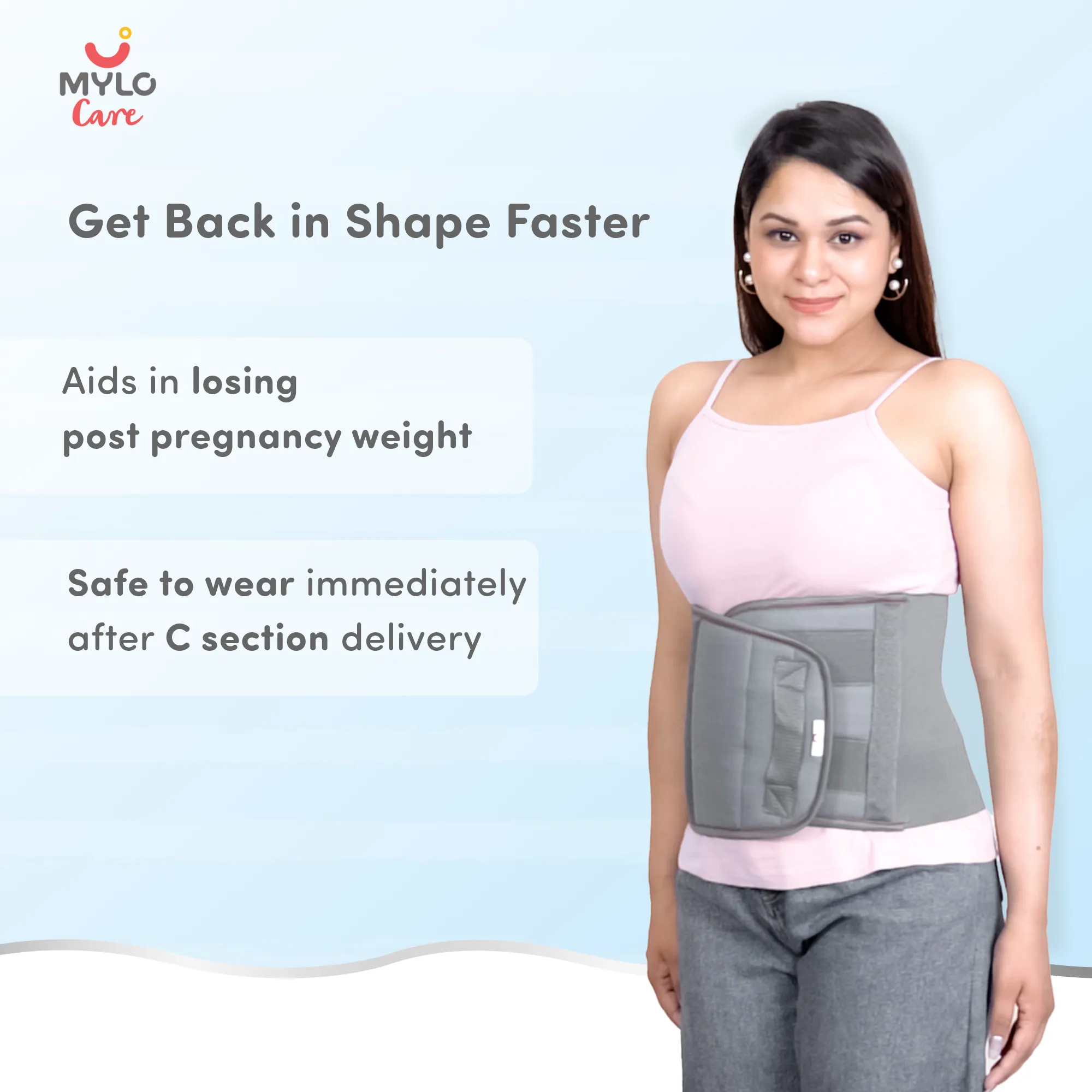 AZAH Postpartum Belt | 3-in-1 Shaping & Support Pregnancy Belts | Post  Pregnancy Abdominal Recovery | Waist Trimmer | Tummy Shapewear | Slimming  Body