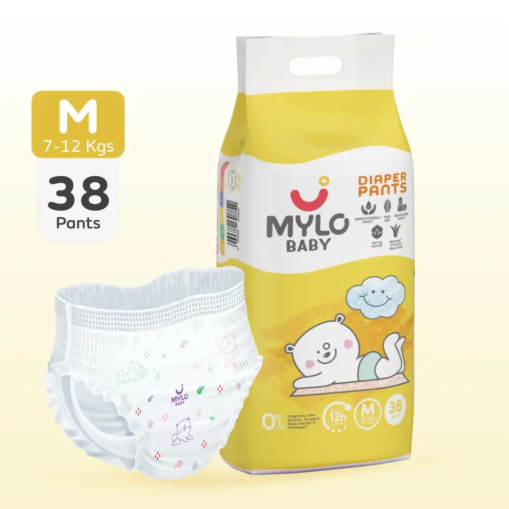 50 Pieces Savlon Twinkle Baby Pant Diaper Medium