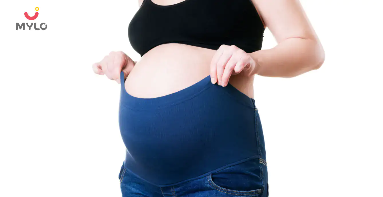 Why do you need to wear a high waisted panty during pregnancy?