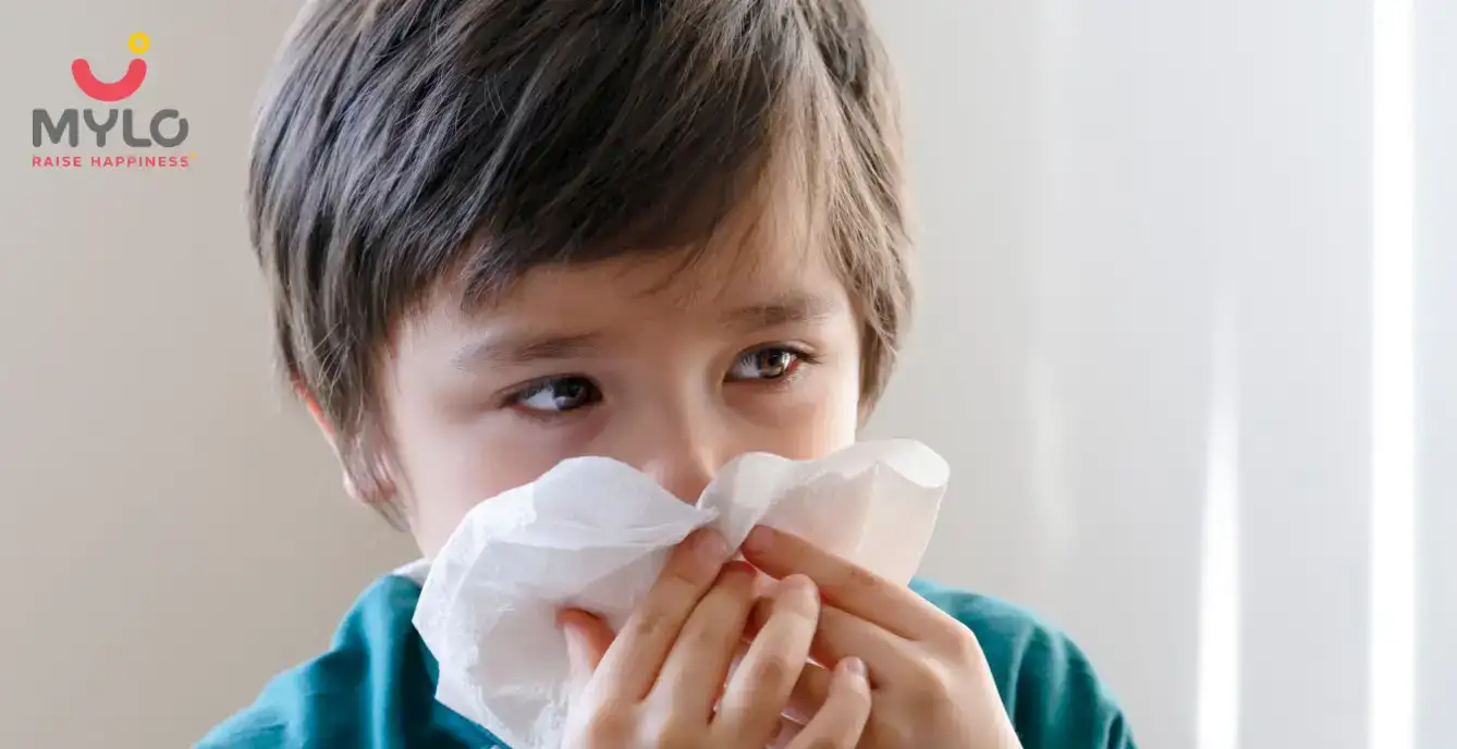How can steam inhalation help my baby's blocked nose?