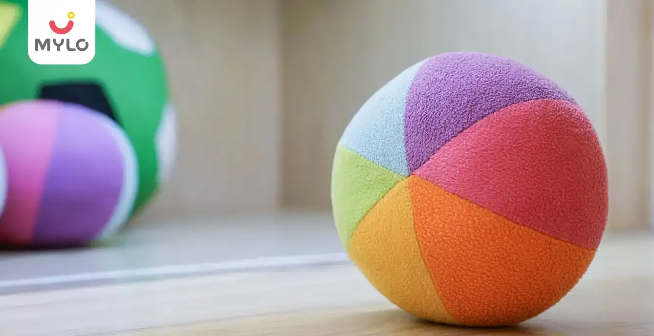 Is it safe to buy a soft plush ball for your baby