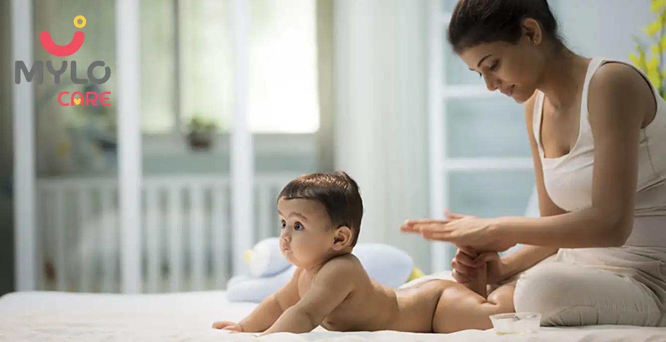 Top 5 Benefits of massaging your Little one every day