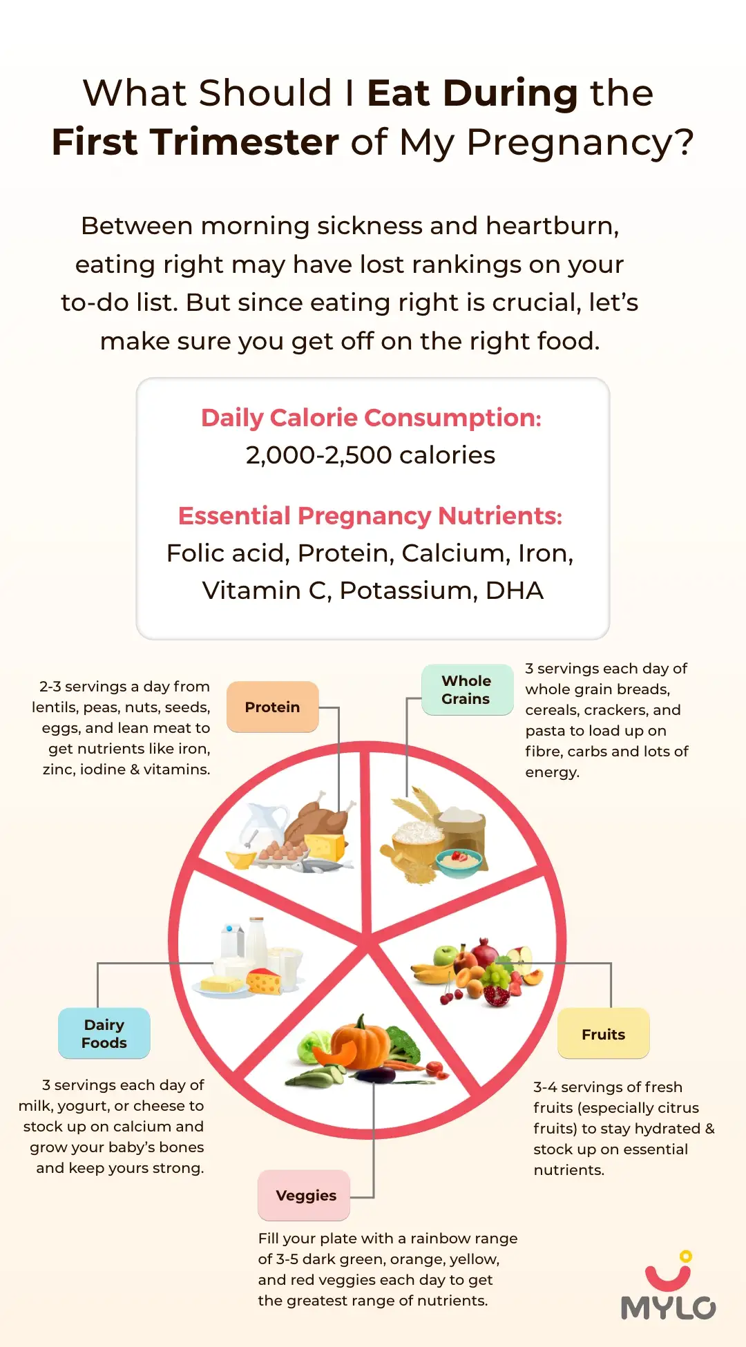 daily diet chart for a week