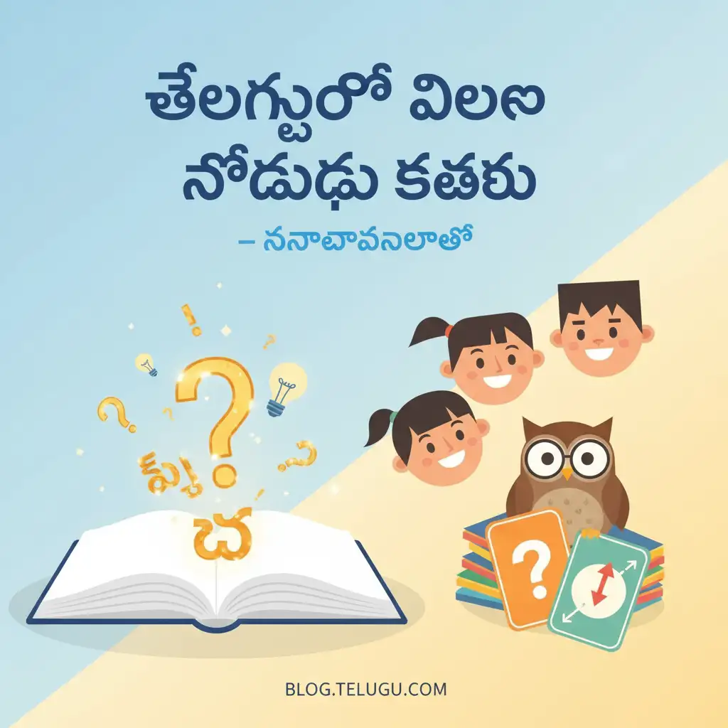 Paheliyan for School kids in Telugu