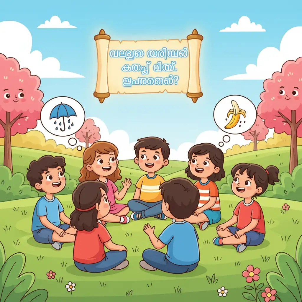 Paheliyan for school kids in Malayalam